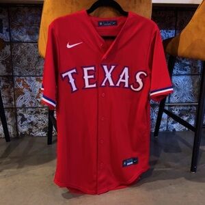 Nike Texas Rangers Official Red Sports Jersey